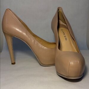 Gianni Bini Nude Platform Heels